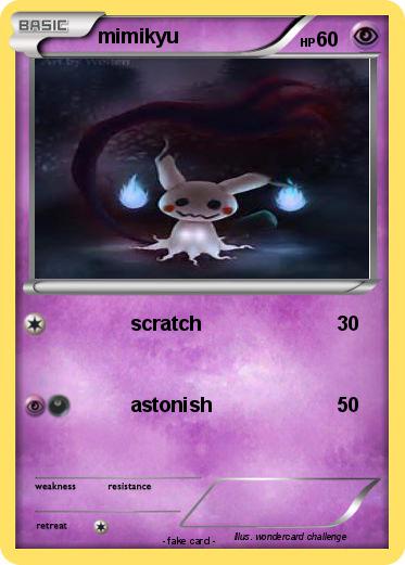 Pokemon mimikyu