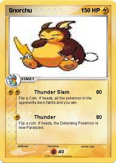 Pokemon Snorchu