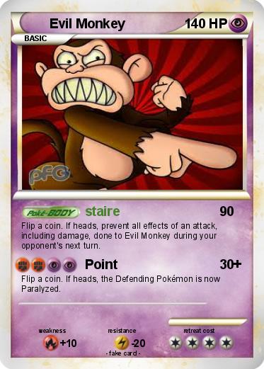 Pokemon Evil Monkey