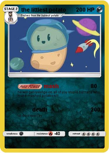 Pokemon the littlest potato