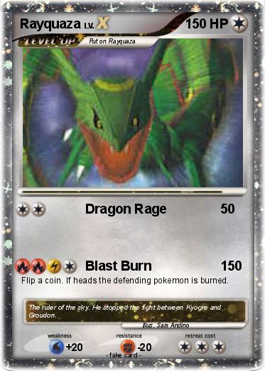 Pokemon Rayquaza