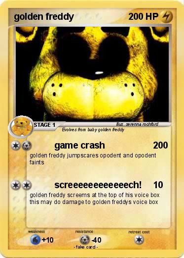Pokemon golden freddy