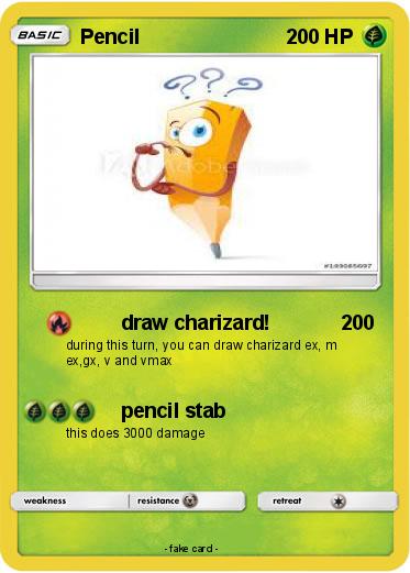 Pokemon Pencil