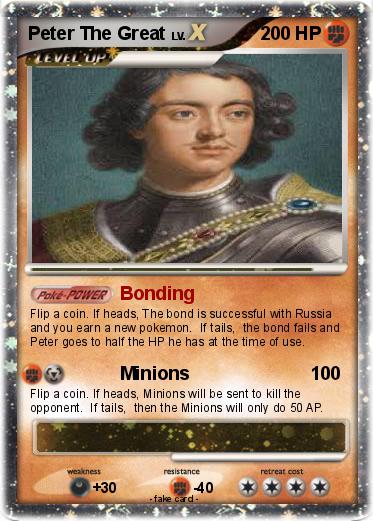 Pokemon Peter The Great
