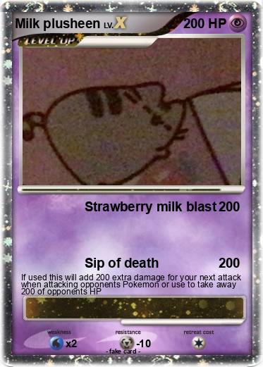 Pokemon Milk plusheen