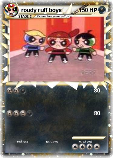 Pokemon roudy ruff boys