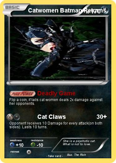 Pokemon Catwomen Batman Returns