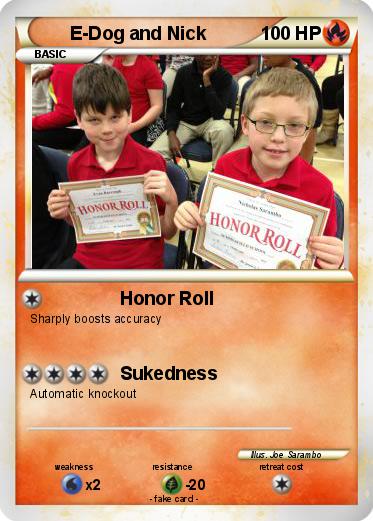 Pokemon E-Dog and Nick