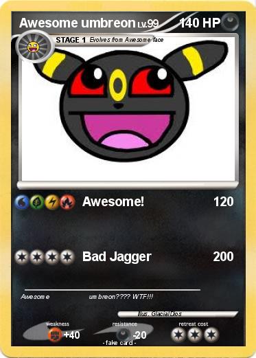 Pokemon Awesome umbreon