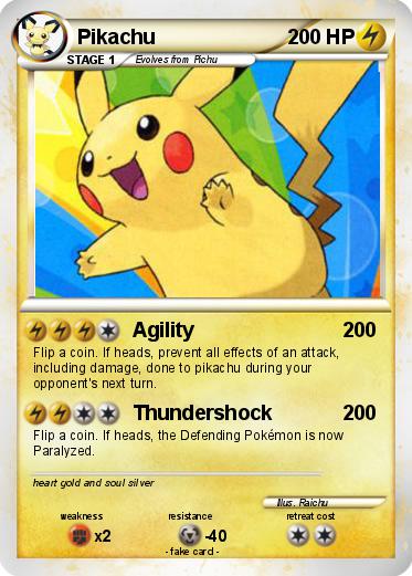 Pokemon Pikachu