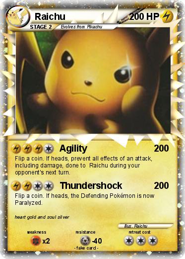 Pokemon Raichu
