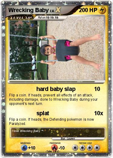 Pokemon Wrecking Baby