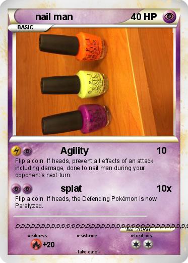 Pokemon nail man