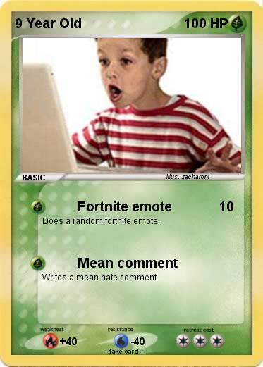 Pokemon 9 Year Old