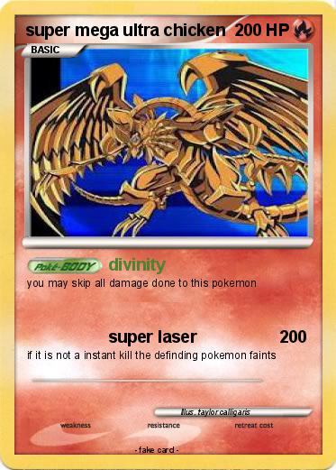 Pokemon super mega ultra chicken