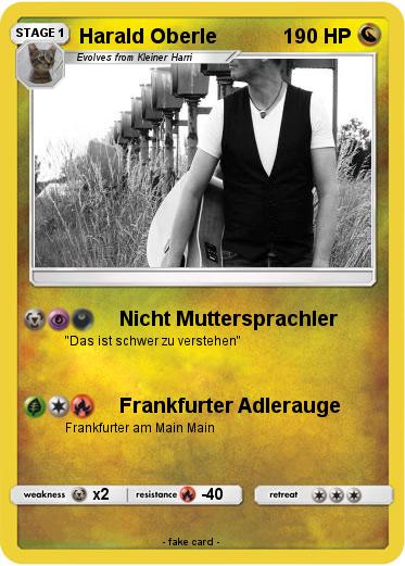 Pokemon Harald Oberle