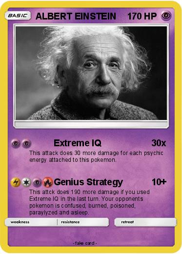 Pokemon ALBERT EINSTEIN