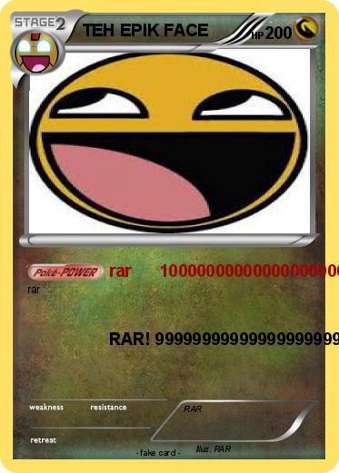 Pokemon TEH EPIK FACE