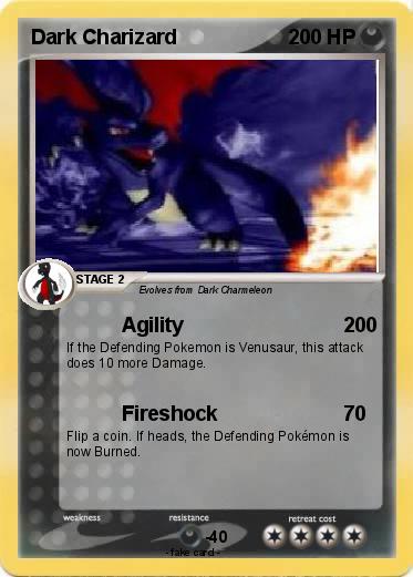 Pokemon Dark Charizard