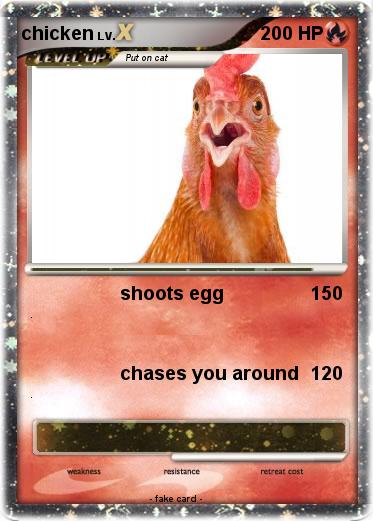 Pokemon chicken
