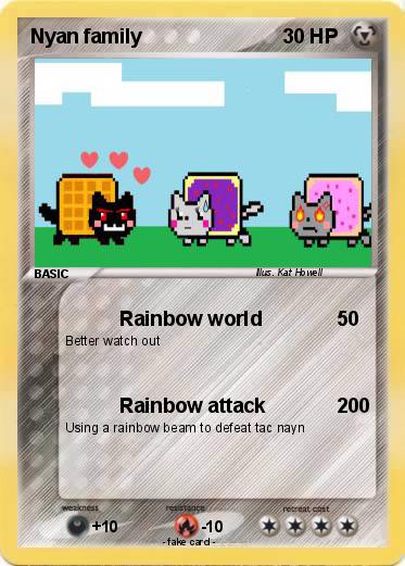 Pokemon Nyan family
