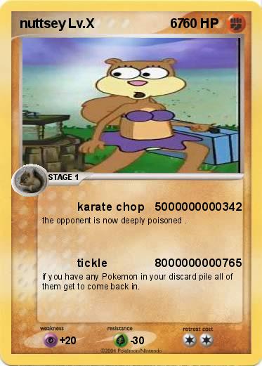 Pokemon nuttsey Lv.X                     67 