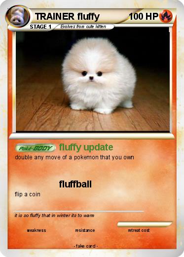 Pokemon TRAINER fluffy
