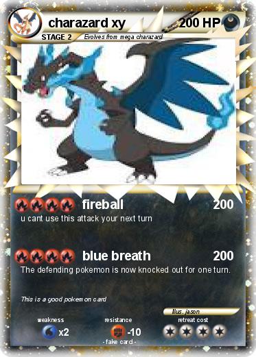 Pokemon charazard xy