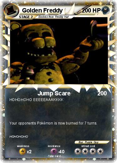 Pokemon Golden Freddy