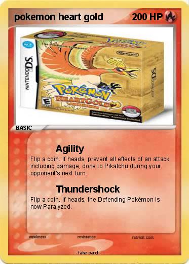 Pokemon pokemon heart gold