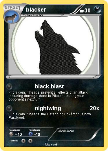 Pokemon blacker