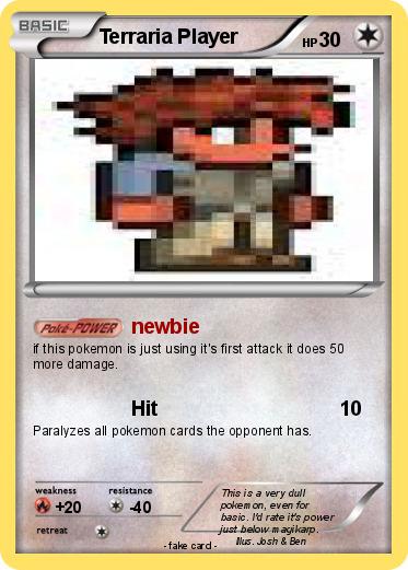 Pokemon Terraria Player