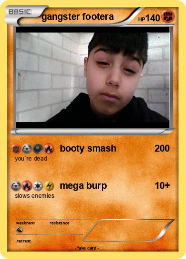 Pokemon gangster footera