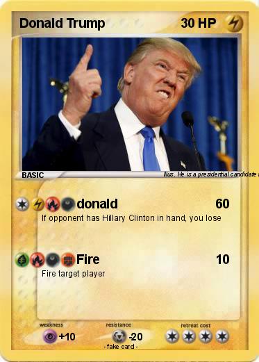 Pokemon Donald Trump