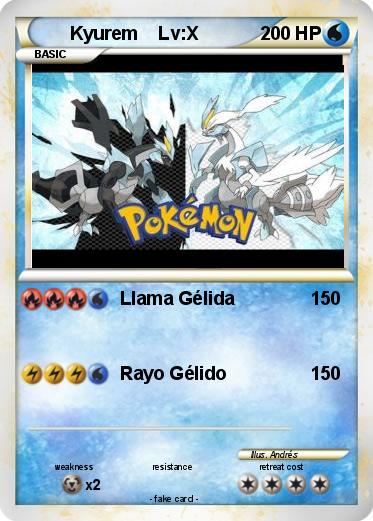 Pokemon Kyurem    Lv:X