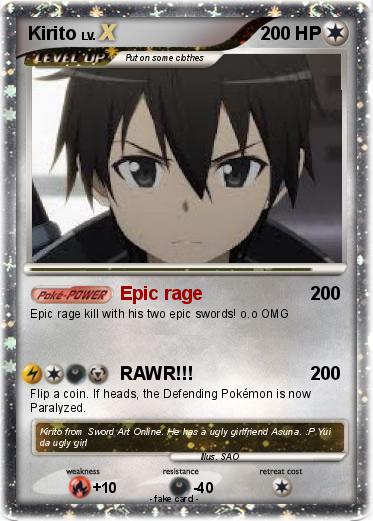 Pokemon Kirito
