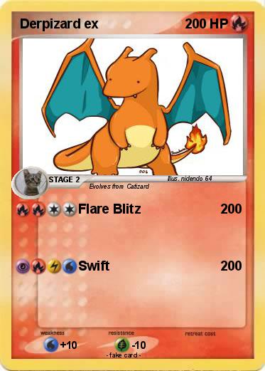 Pokemon Derpizard ex