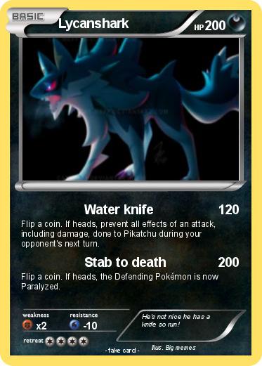 Pokemon Lycanshark