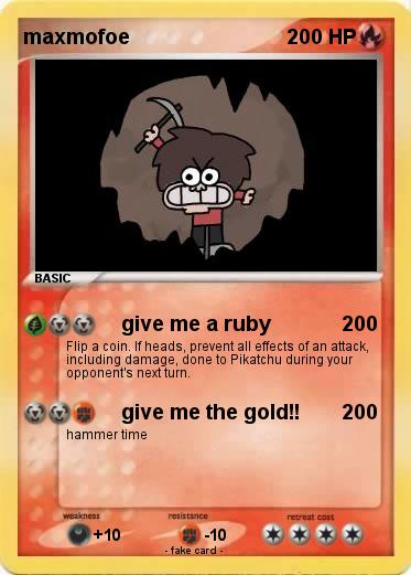 Pokemon maxmofoe