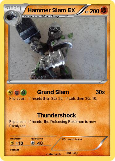 Pokemon Hammer Slam EX