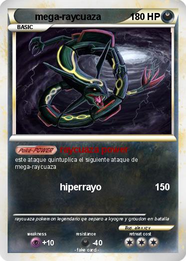 Pokemon mega-raycuaza