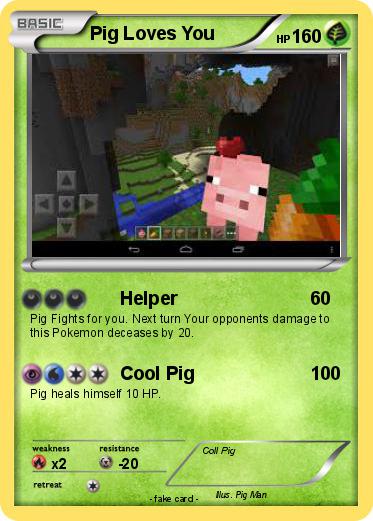 Pokemon Pig Loves You