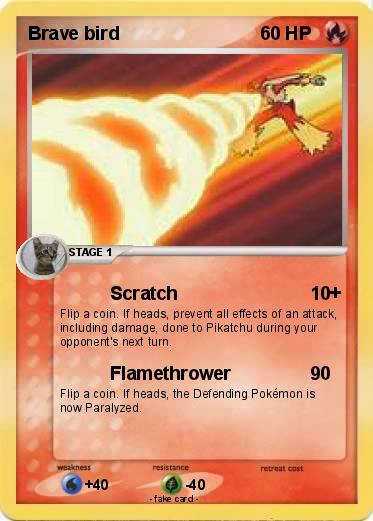 Pokemon Brave bird