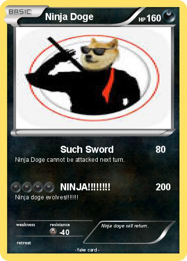 Pokemon Ninja Doge