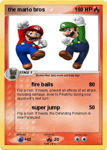Pokemon the mario bros