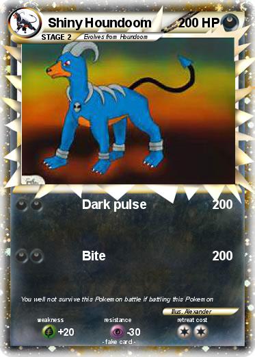 Pokemon Shiny Houndoom