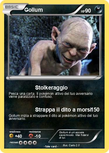 Pokemon Gollum
