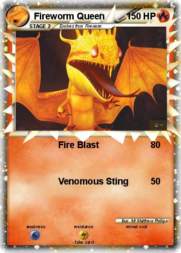 Pokemon Fireworm Queen