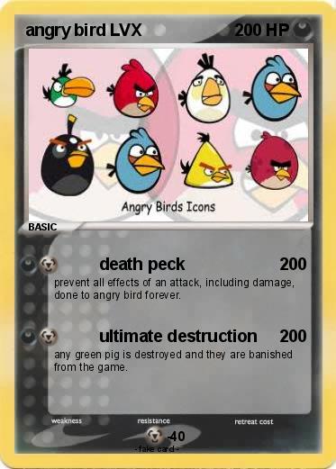 Pokemon angry bird LVX