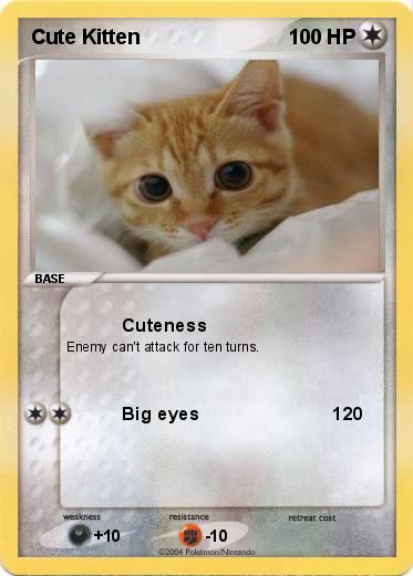 Pokemon Cute Kitten